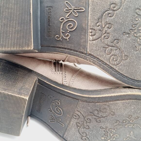 SO® Singalong Women's Boho Cowgirl Cottage core Fringe Knee-High Boots 8.5 - Picture 9 of 11